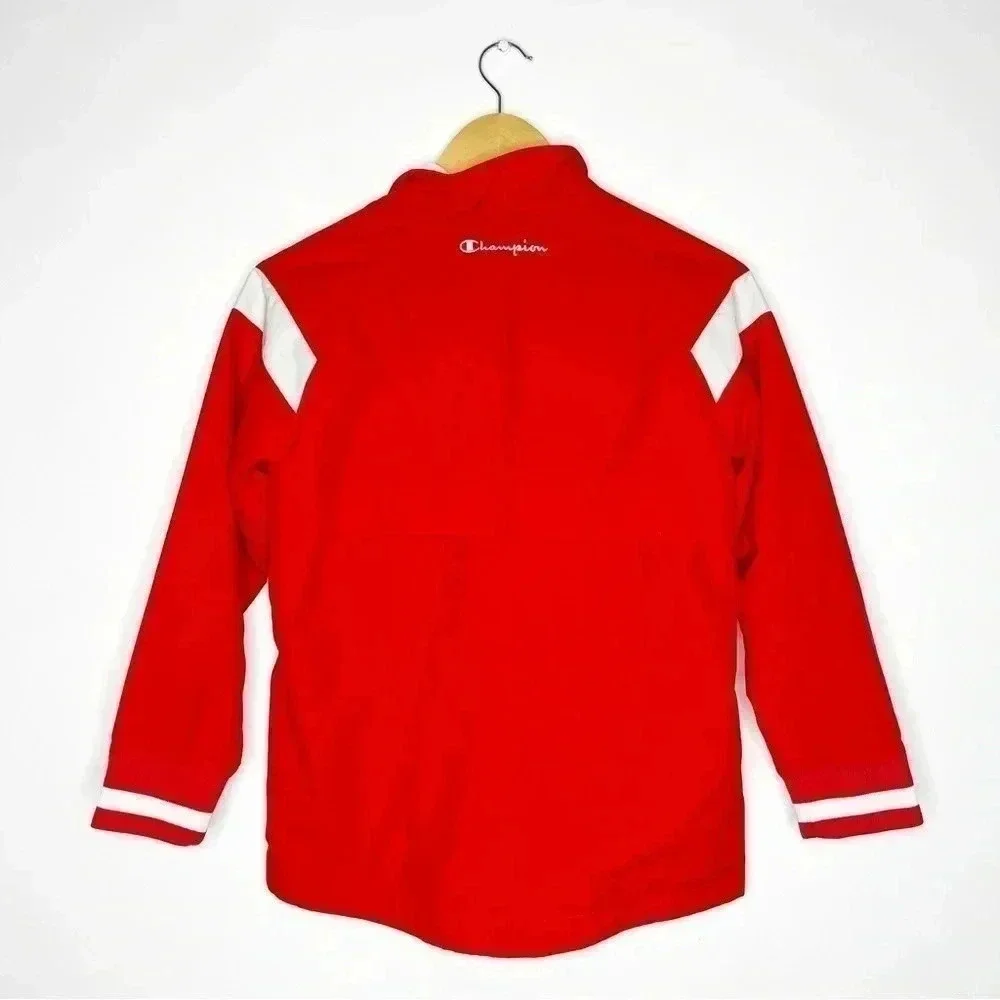 Champion Youth Boys Pullover Windbreaker Jacket Size Medium